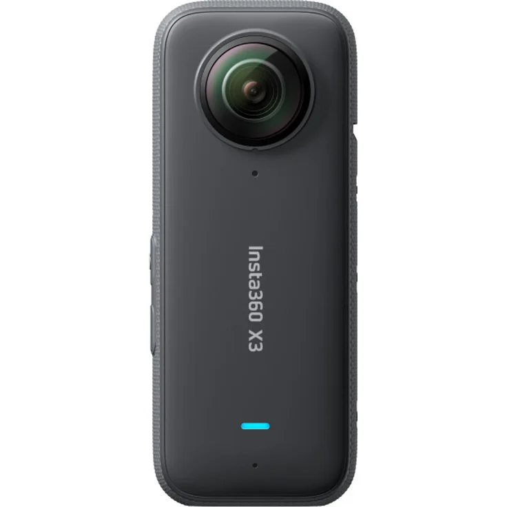 Insta360 X3 Action-Cam (72 MP, 5,7K Video, LCD-Display) mit 360° Aufnahmefunktion, schwarz – Bild 3