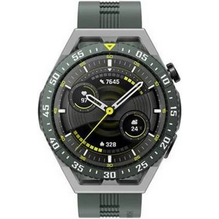 Huawei Watch GT 3 SE Smartwatch Unisex, 46mm, Fluorelastomerarmband, Wilderness Green – Bild 2