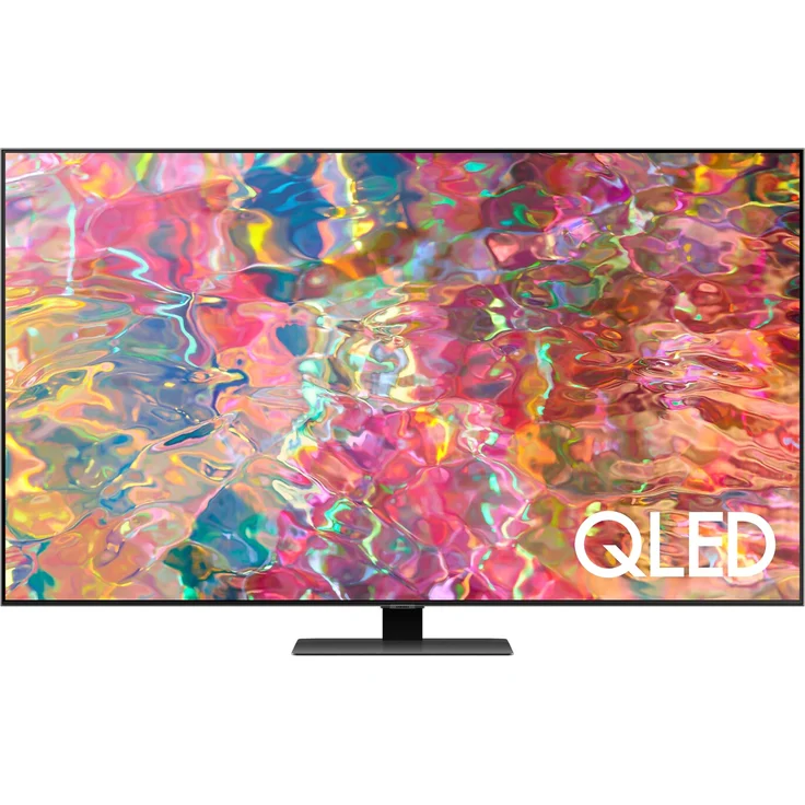 Samsung QE55Q80BAT 138 cm (55 Zoll) QLED Smart TV (Ultra HD, HDR10+, HDR10, Edge LED) HD-Triple-Tuner (Sat, Antenne, Kabel) Modelljahr 2022 Energieklasse G (EU-Modell) – Bild 1