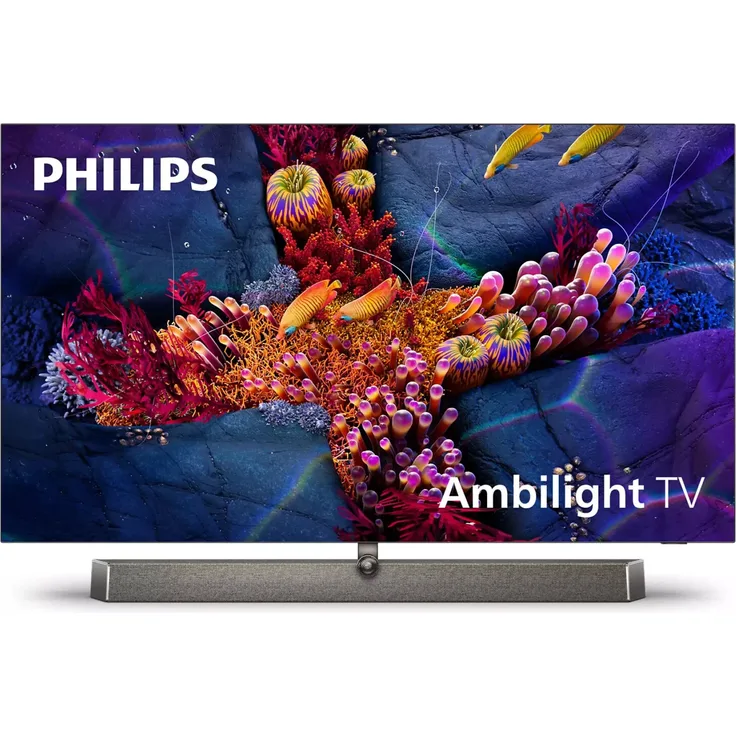 Philips 65OLED937 164 cm (65 Zoll) OLED Smart TV (Ultra HD, Dolby Vision, HDR10+ Adaptive, HDR10+, HDR10, HDR, HLG, OLED) HD-Triple-Tuner (Sat, Antenne, Kabel) Modelljahr 2022 Energieklasse G (DE-Modell)