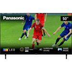 Panasonic TX-50LXW834 126 cm (50 Zoll) LED Smart TV (Ultra HD, HDR, HDR10, HDR10+, HD10+ Adaptive, HLG, Edge LED) HD-Triple-Tuner (Sat, Antenne, Kabel) Modelljahr 2022 Energieklasse G (DE-Modell)