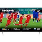 Panasonic TX-55LXW834 139 cm (55 Zoll) LED Smart TV (Ultra HD, HDR, HDR10, HDR10+, HD10+ Adaptive, HLG, Edge LED) HD-Triple-Tuner (Sat, Antenne, Kabel) Modelljahr 2022 Energieklasse G (DE-Modell)