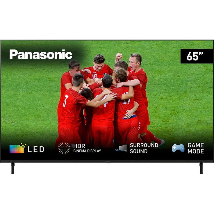 Panasonic TX-65LXW834 164 cm (65 Zoll) LED Smart TV (Ultra HD, HDR, HDR10, HDR10+, HD10+ Adaptive, HLG, Edge LED) HD-Triple-Tuner (Sat, Antenne, Kabel) Modelljahr 2022 Energieklasse G (DE-Modell) – Bild 1