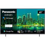 Panasonic TX-65LXW724 164 cm (65 Zoll) LED Smart TV (Ultra HD, HDR, HDR10, HDR10+, HLG, Edge LED) HD-Triple-Tuner (Sat, Antenne, Kabel) Modelljahr 2022 Energieklasse F (DE-Modell)