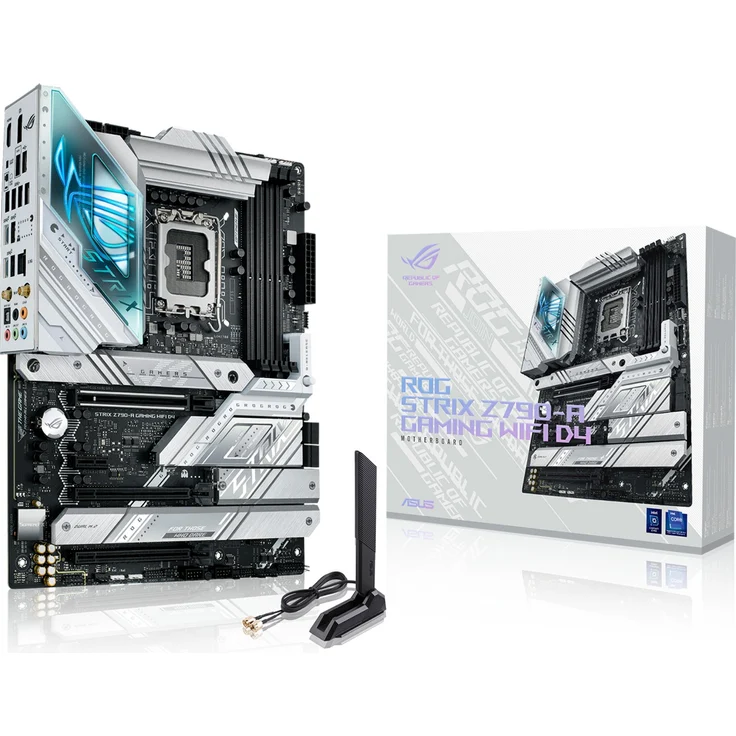 ASUS ROG Strix Z790-A Gaming WIFI D4 - Intel 1700, ATX, DDR4, PCIe 5.0 (90MB1CN0-M0EAY0) – Bild 1