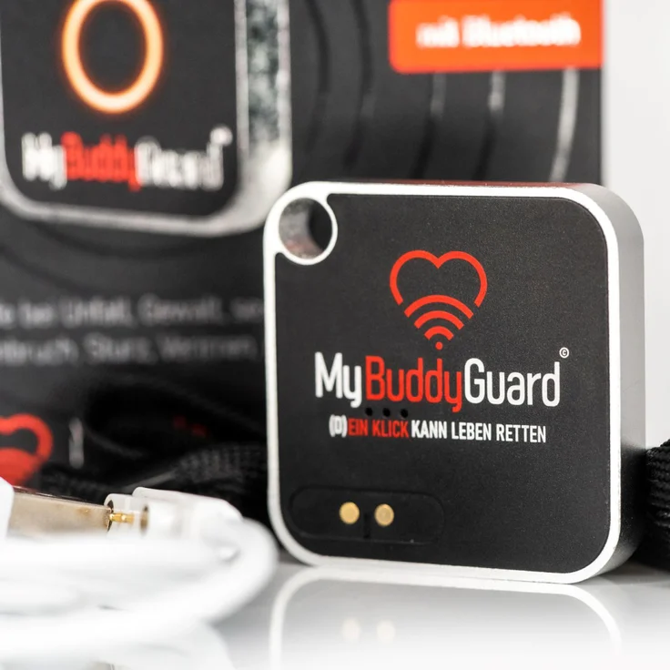 MyBuddyGuard 1.0 Single Button - Dein weltweiter Schutzengel, schwarz (CH01) – Bild 7