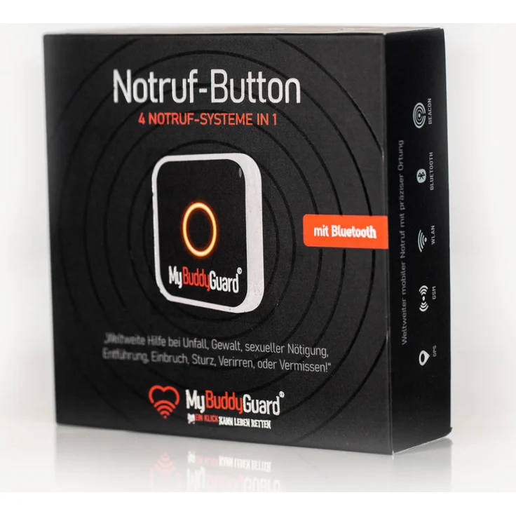 MyBuddyGuard 1.0 Single Button - Dein weltweiter Schutzengel, schwarz (CH01) – Bild 18