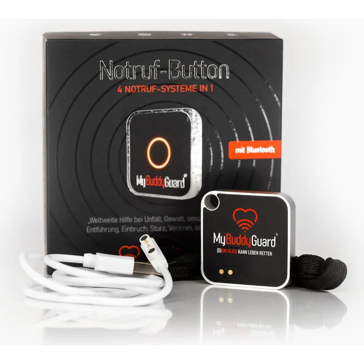 MyBuddyGuard 1.0 Single Button - Dein weltweiter Schutzengel, schwarz (CH01) – Bild 19