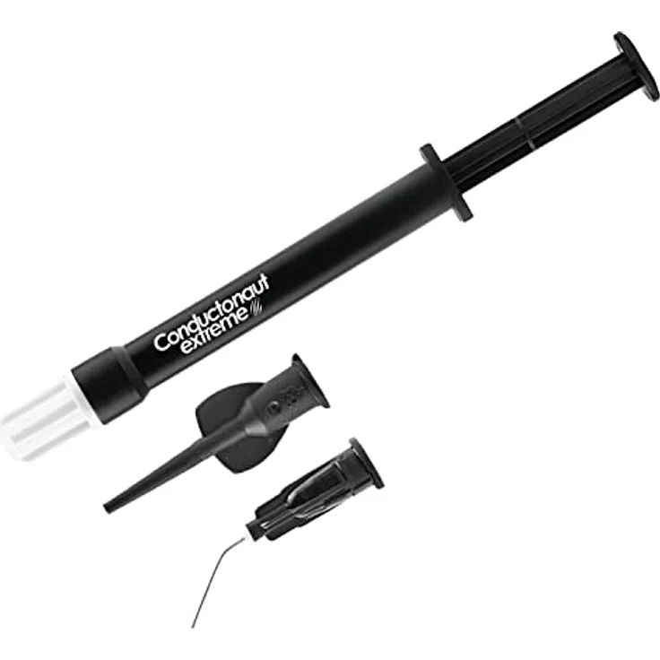 Thermal Grizzly - Conductonaut Extreme - 1 Gramm - Ultrahochleistungsfähige Flüssigmetall-Wärmeleitpaste - Für Maximale Wärmeleitfähigkeit beim Overclocking von CPU/GPU