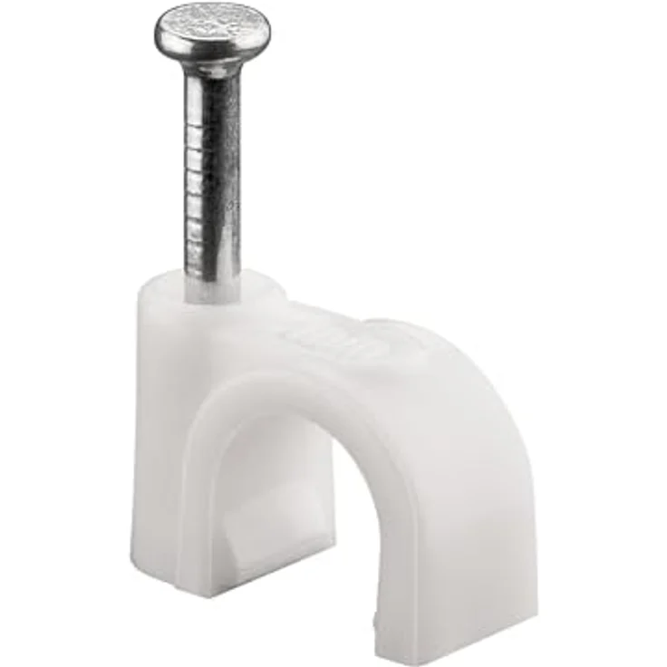 Fixpoint 17079 Kabelschelle 7,0 mm weiß (100 Stück) – Bild 1