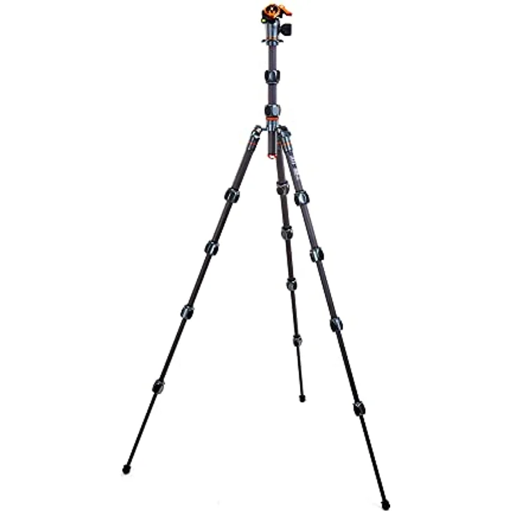3 Legged Thing Pro 2.0 Leo Grau - Ultrakompaktes Reisestativ mit Kugelkopf AirHed Pro LV – Bild 4