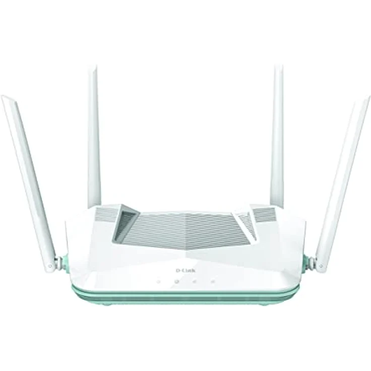 D-Link R32 Eagle PRO AI AX3200 Smart Router (AI Wi-Fi/Traffic Optimiser, AI Parental Control, Gigabit Ports, MU-MIMO, 1024 QAM, OFDMA, WPA3, D-Link Wi-Fi Mesh, kompatibel mit Alexa/Google Assistant) – Bild 1