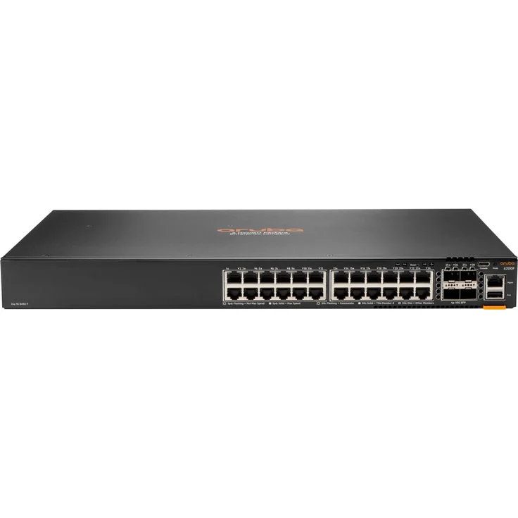 Aruba HPE Aruba Networking CX 6200F 24G 4SFP+ Switch (24 Ports), Netzwerk Switch mit Automatisierung und Analysen – Bild 1
