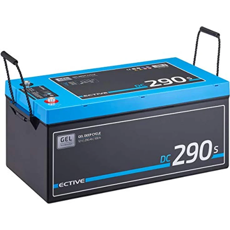 ECTIVE DC 290S GEL Deep Cycle Batterie, 290Ah mit LCD-Anzeige und hoher Zyklenfestigkeit – Bild 2