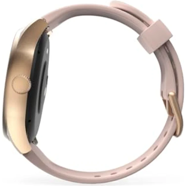 Hama Smartwatch "5010" (Farbdisplay 1,38“, Telefonfunktion, Whatsapp, E-Mails etc., Sprachassistent, wasserdicht, Schlafmonitor, 100 Sportarten + Herzfrequenz, Blutsauerstoff, Kalorien etc.) rosé – Bild 4