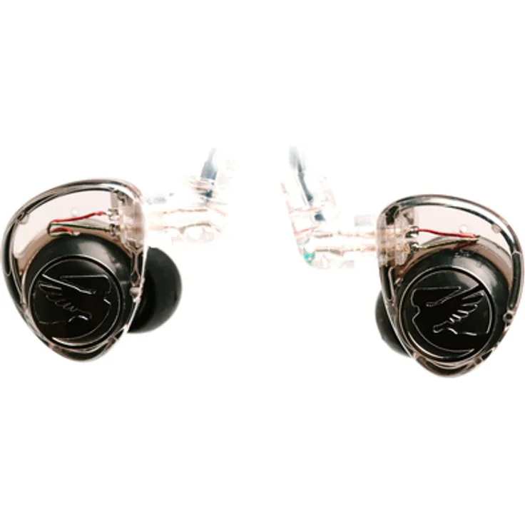 JH Audio Universal Jessie Clear, In-Ear-Monitor mit 12 mm Dynamic Driver, Frequenzgang 20 Hz - 40 kHz, klare Farbe