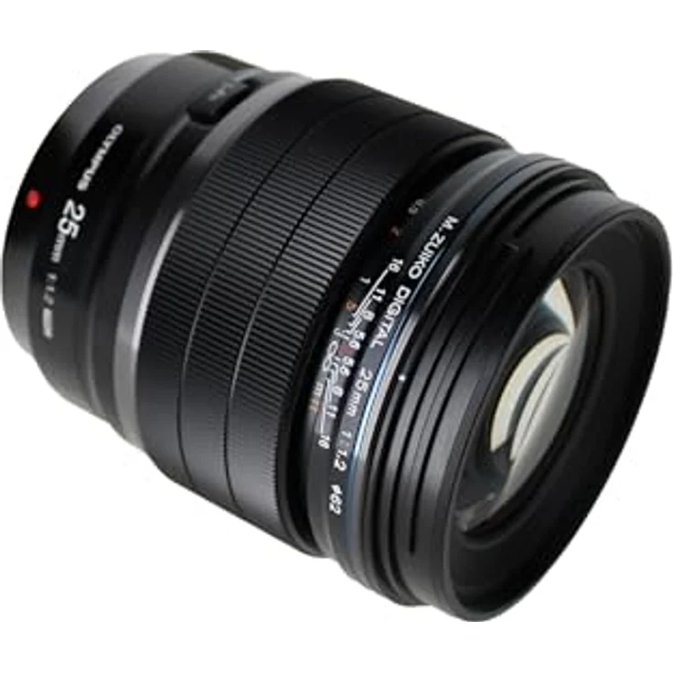 Olympus M. Zuiko Digital ED 25mm 1:1.2 Pro Objektiv, geeignet für alle MFT-Kameras (Olympus OM-D & PEN Modelle, Panasonic G-Serie), schwarz – Bild 2