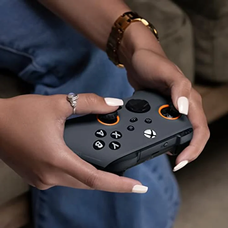 Scuf Instinct Pro Stahlgrau Anpassbarer Kabelloser Performance-Controller für Xbox Series X|S, Xbox One, PC und Smartphones - Stahlgrau Xbox Series X – Bild 5