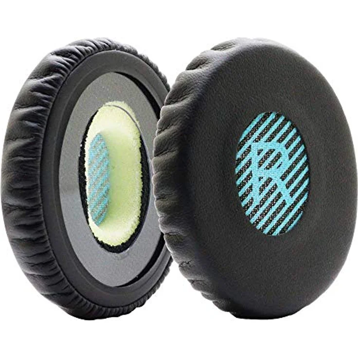 MMOBIEL Ohrpolster Ear Pads Ersatz kompatibel mit Bose Sound link On-Ear Headset OE OE2 OE2i SoundTrue (Schwarz/Blau) – Bild 2