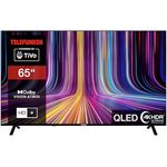 Telefunken 65 Zoll QLED Fernseher/TiVo Smart TV (4K UHD, HDR Dolby Vision, Dolby Atmos, HD+ 6 Monate inkl., Triple-Tuner) QU65TO750S