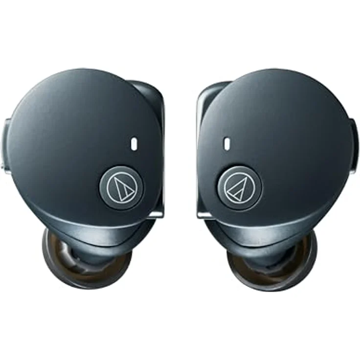 Audio-Technica ATH-CKS50TW2 Kabellose In-Ear-Kopfhörer mit Hybrid-Geräuschunterdrückung, IP55 Wasserdicht, Schwarz – Bild 3