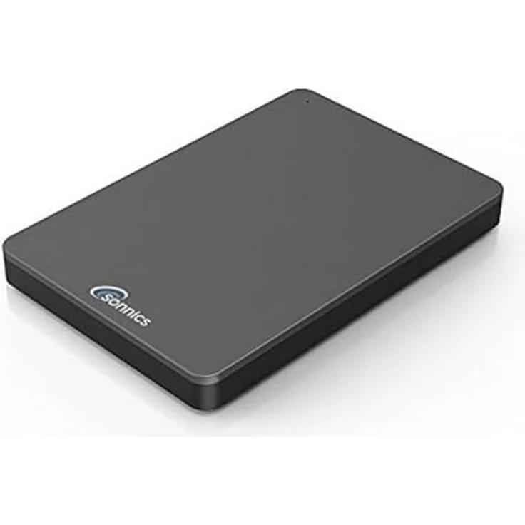Sonnics 1TB Dunkelgrau Externe tragbare Festplatte USB 3.0 super schnelle Übertragungsgeschwindigkeit für den Einsatz mit Windows PC, Apple Mac, XBOX ONE und PS4 Fat32 – Bild 4