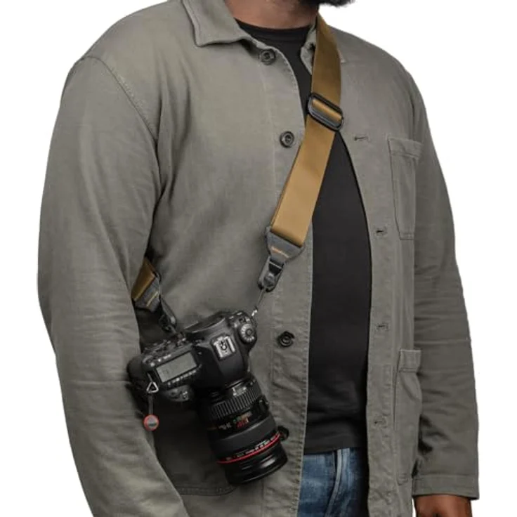 Peak Design Slide Coyote (Beige) - Vielseitiger Kameragurt mit Schnellverschluss – Bild 4