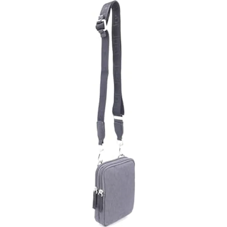 Jost Bergen Handytasche, 12 cm x 4 cm x 16 cm, dunkelgrau, 100% Polyester – Bild 5