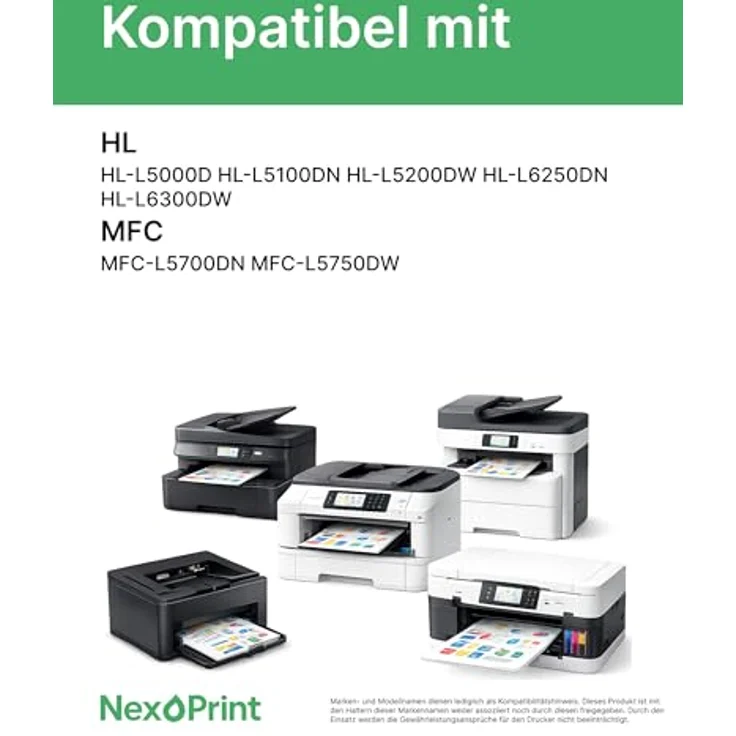 NexoPrint Toner kompatibel zu Brother TN-3430, schwarz, hohe Seitenanzahl für wirtschaftliches Drucken – Bild 3