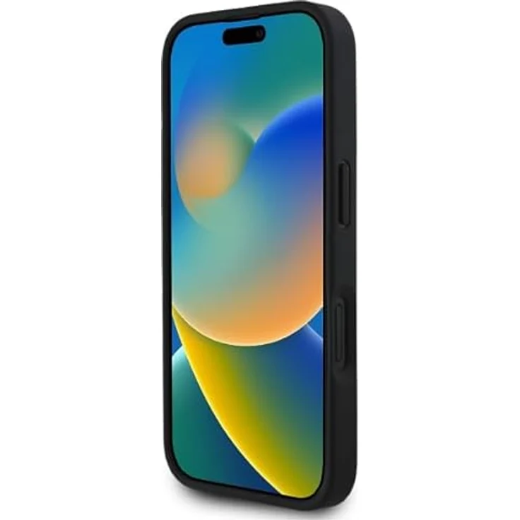 Red Bull Hülle Racing Carbon Powerbar MagSafe für Apple iPhone 16, Smartphone Hülle in Schwarz mit hochwertigem Schutz und ikonischem Rennteam-Design – Bild 5