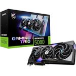 MSI GeForce RTX 5080 16G Gaming Trio OC Grafikkarte 16GB GDDR7 (30Gbps/256-bit), PCIe 5X 16, Boost: 2745 MHz, HDMI 2.1b, DisplayPort 2.1b