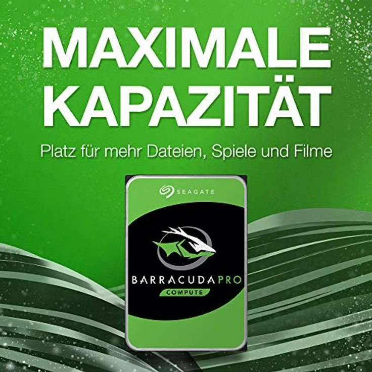 Seagate Barracuda Pro ST14000DM001 - Festplatte - 14 TB - intern - 3.5 Zoll (8.9 cm) - SATA 6Gb/s - 7200 rpm - Puffer: 256 MB (ST14000DM001) – Bild 2