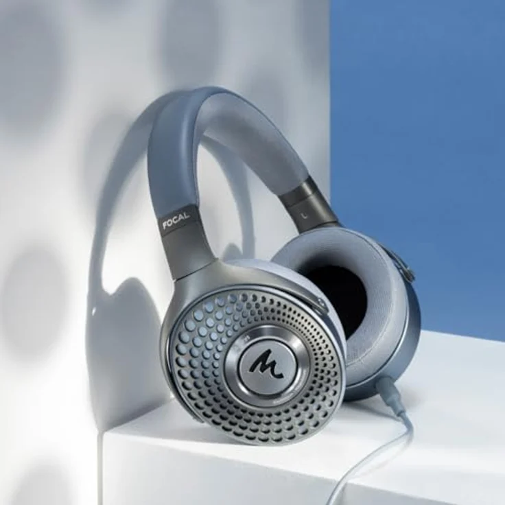 Focal Azurys Kopfhörer, Geschlossene HiFi-Kopfhörer mit 40-mm-Treiber, Aluminium und Magnesium, Blau – Bild 2
