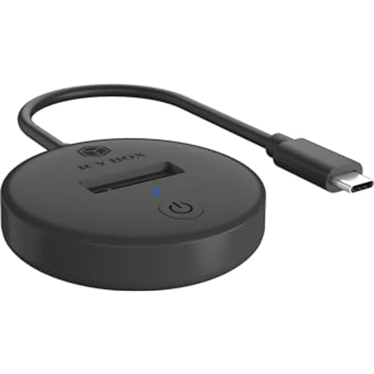 ICY BOX IB-1610MCD-C31, Dockingstation für NVMe & SATA M.2 SSD, USB-C mit 10 Gbit/s Geschwindigkeit, kompakt und tragbar