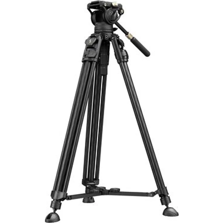 SmallRig AD-50 Max Video Carbon Fiber Tripod, Kohlefaser-Stativ für professionelle Outdoor-Filmer
