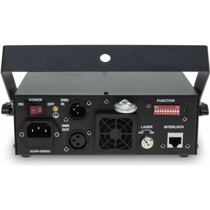 Laserworld EL-230RGB MK2, RGB Laserlicht Set mit 230 mW Leistung, DMX-Steuerung und Sound-to-Light Modus – Bild 4