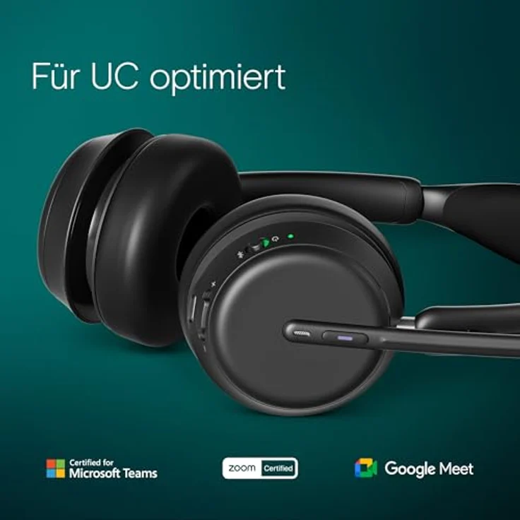 EPOS IMPACT 1060T Professionelles Büro Kabelloses Headset - Beidseitig, Super Wideband, BrainAdapt Komfort – Bild 4