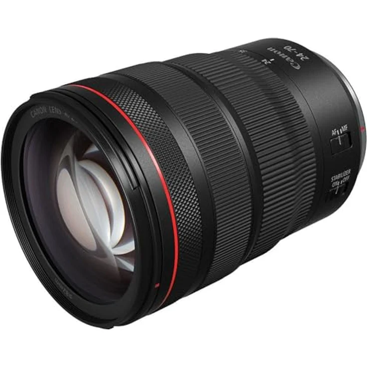 Canon Zoomobjektiv RF 24-70mm F2.8L IS USM für EOS R (82mm Filtergewinde, Bildstabilisator, Autofokus) schwarz – Bild 4