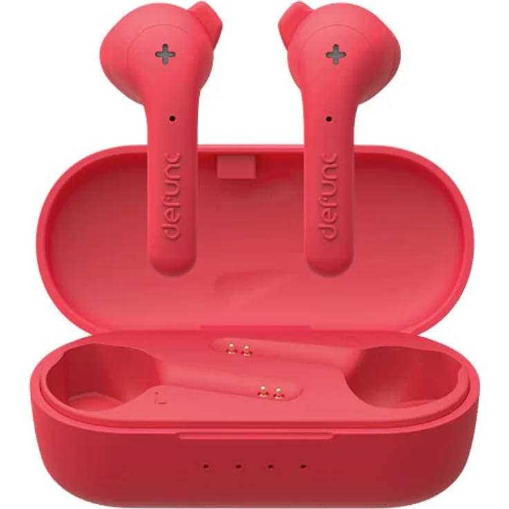 Defunc True MUSIC Wireless InEar-Kopfhörer mit integriertem Mikrofon, Rot – Bild 2