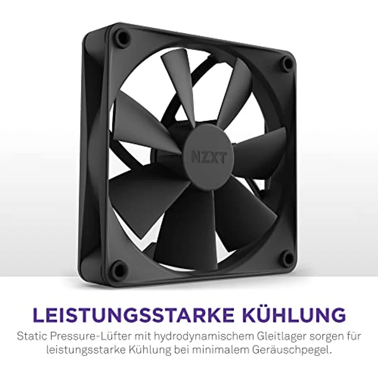 NZXT Kraken Elite 240 - RL-KN24E-B1-240mm AIO CPU Wasserkühlung - 2,36" LCD Display 640x640-2x120mm PWM Fans - EIN Breakoutkabel zur einfachen Installation - Schwarz – Bild 5