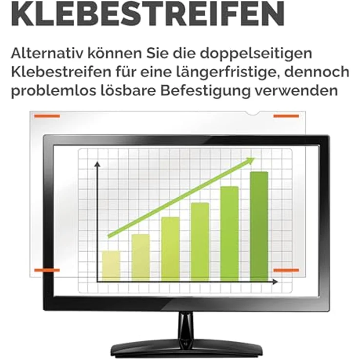 Fellowes PrivaScreen Blickschutzfilter (für Laptop und Monitor, 54,6cm (21,5 Zoll) Widescreen 16:9) – Bild 7