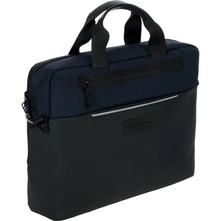 Porsche Design Urban Eco Aktentasche, 38 cm mit Laptopfach, dunkelblau aus 100% Polyester – Bild 2