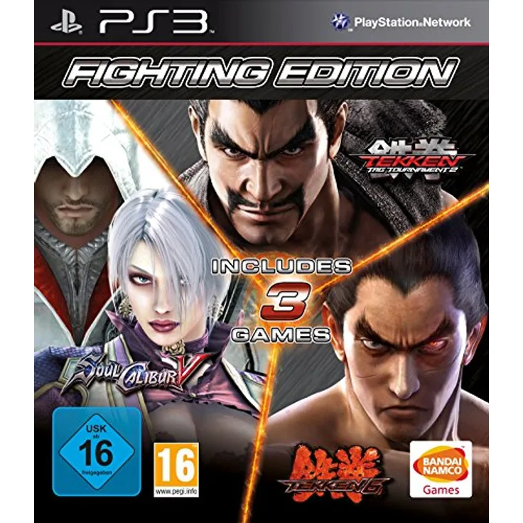 Fighting Edition: Tekken 6Tekken Tag Tournament 2 and Soul Calibur V PS3