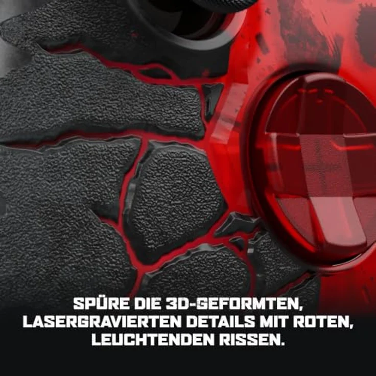 Microsoft Xbox Gears of War: E-Day Wireless Controller, kabellos, Bluetooth, Schwarz, für Xbox Series X und PC – Bild 3
