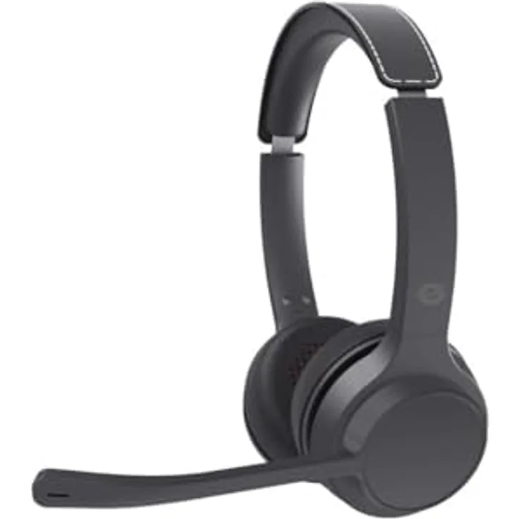 Conceptronic Headset Wireless Bluetooth 5.3, Schwarz, Over-Ear Kopfhörer mit Mikrofon und 600 mAh Akku