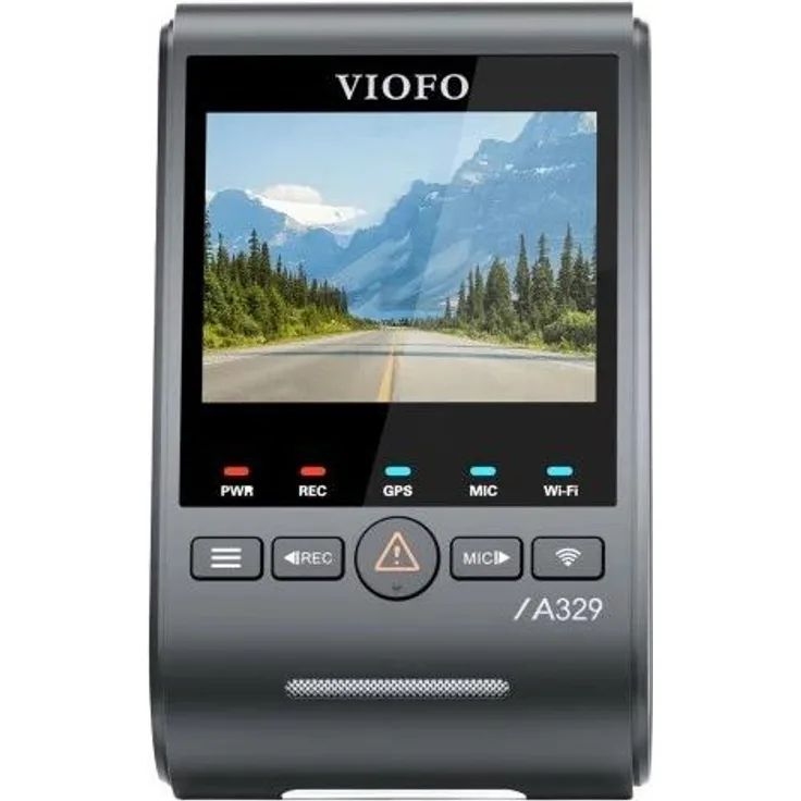 VIOFO A329S 1CH GPS-Dashcam, 4K Auflösung mit 60 FPS, F1.8 Objektiv, 140° Sichtfeld