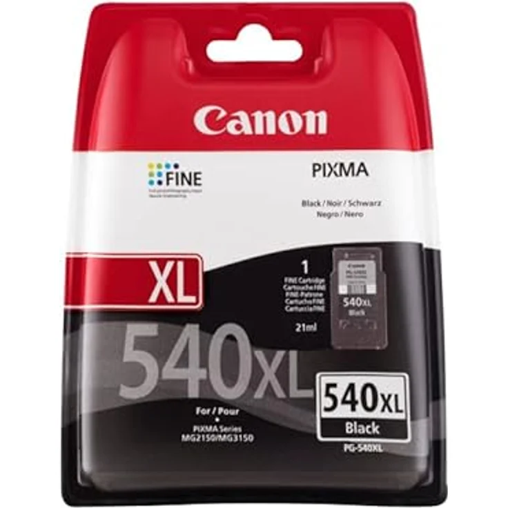 Canon PG-540XL Tintenpatronen blister with security, schwarz – Bild 3