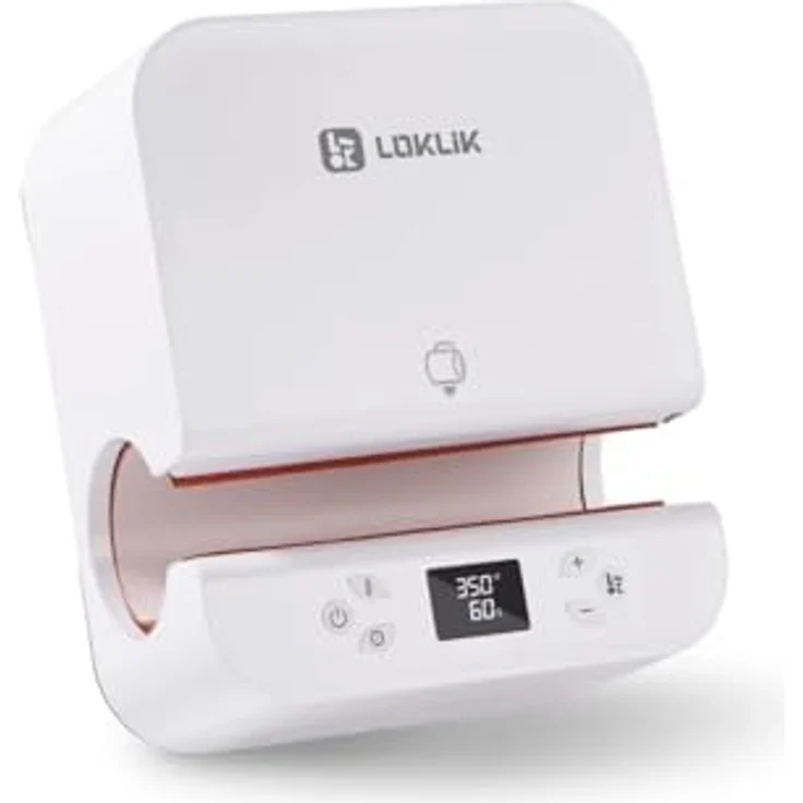 Loklik Auto Tumbler Heat Press, Heizpresse für personalisierte Tassen und Becher, weiß – Bild 4