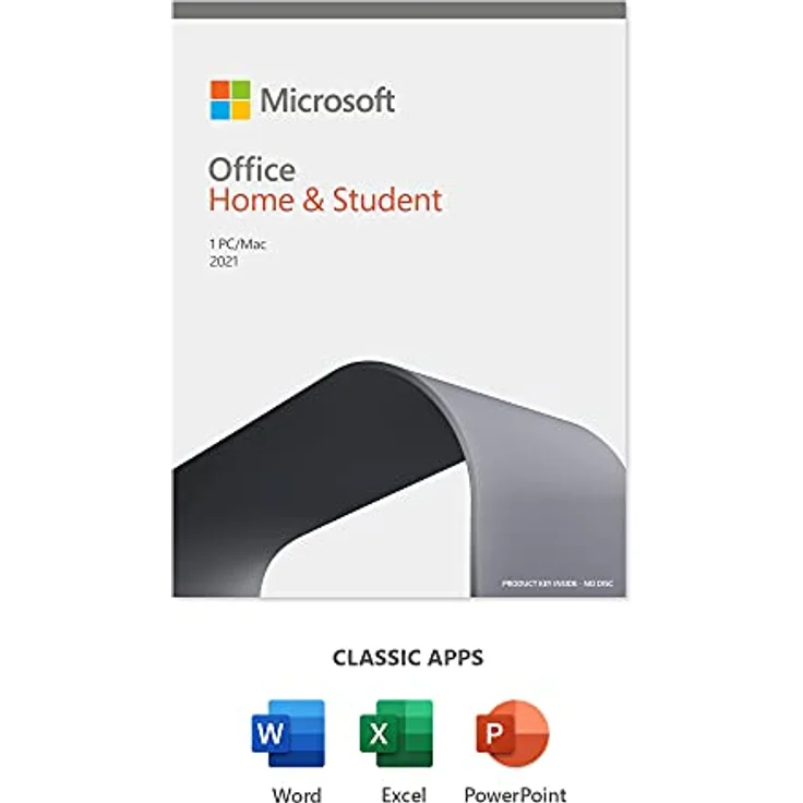 Microsoft Office 2021 Home and Student | 1 user | 1 PC (Windows 10/11) or Mac | one-time purchase | multilingual | Box – Bild 1