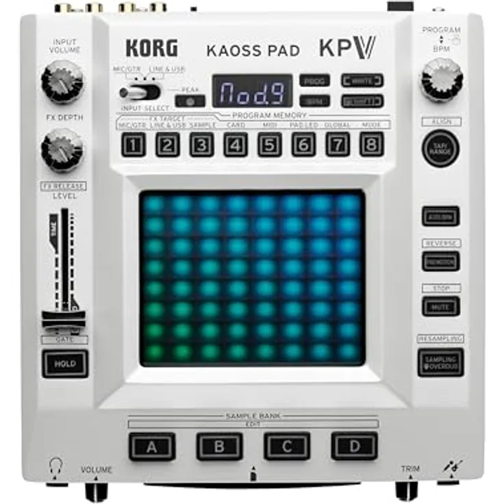 Korg Kaoss Pad V, DJ Mixing Tool mit Dual-Touch-Steuerung, 170 Preset-Effekten und 100 User-Speicherplätzen